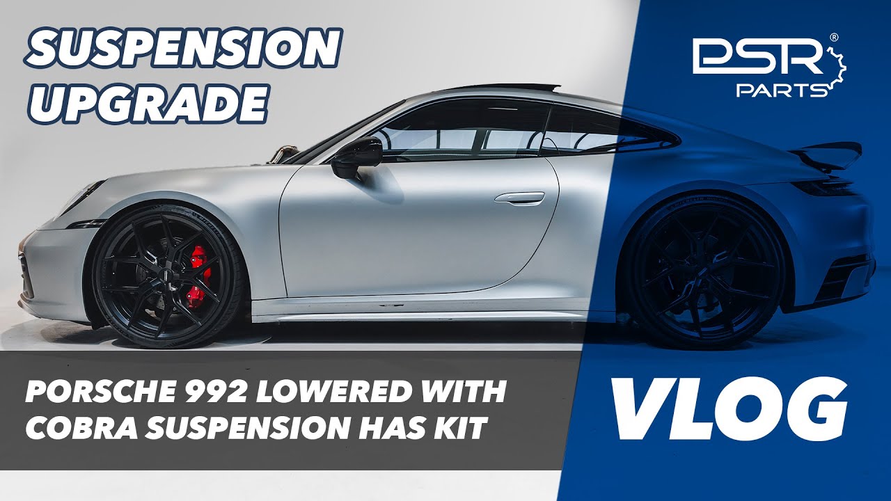The Must Have Mod For Your Porsche 992! Cobra Suspension Height Adjustable Springs R&D and Review