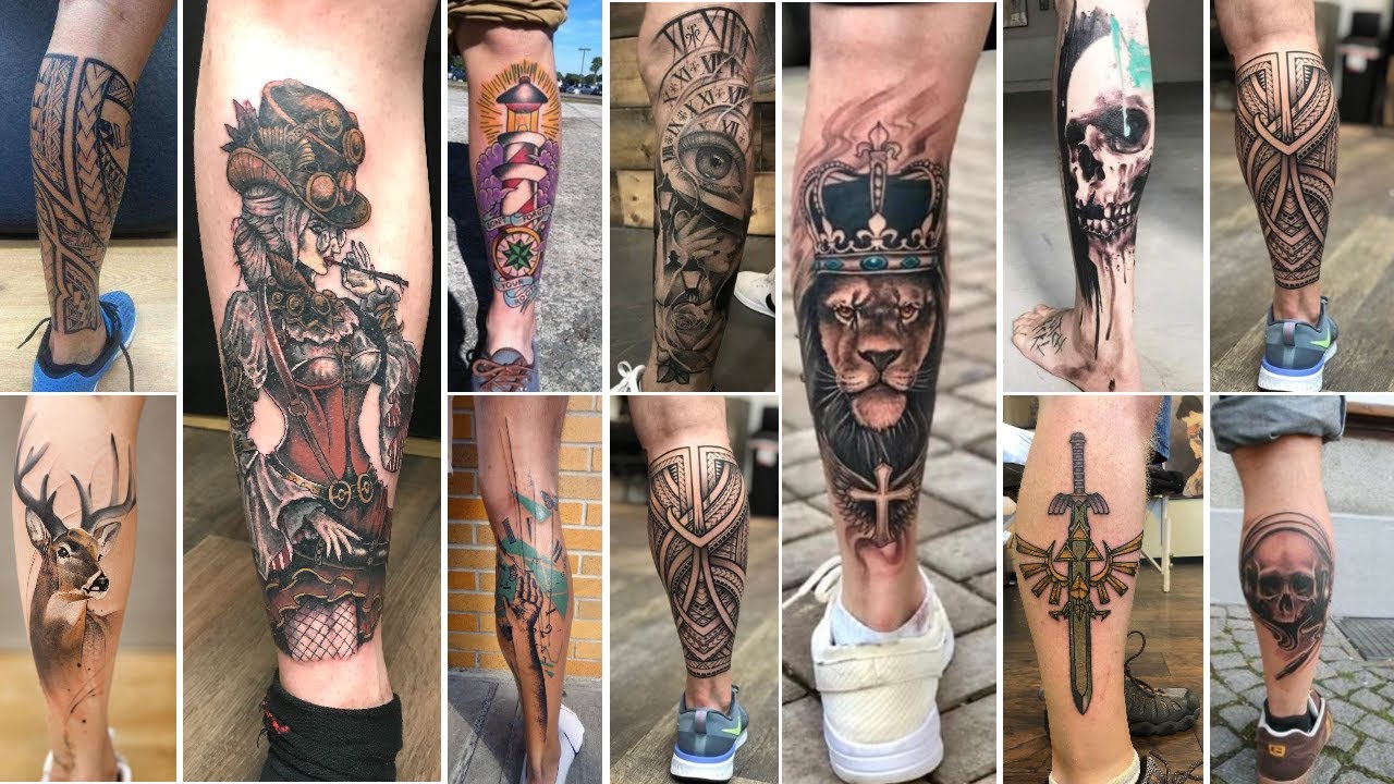 Best CALF TATTOOS for men 2021 | Mens Calf Tattoo | Tattoo Ideas For Men | Just Tattoos