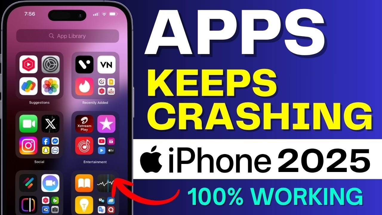 iPhone Apps Keep Crashing | Apps Automatically Close | Fix App Not Opening on iOS 18 (2025)