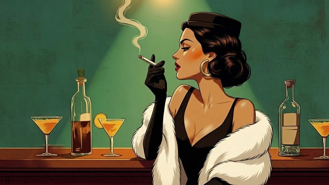 1940s Winter Jazz Bar – Cozy Vintage Jazz Vibes