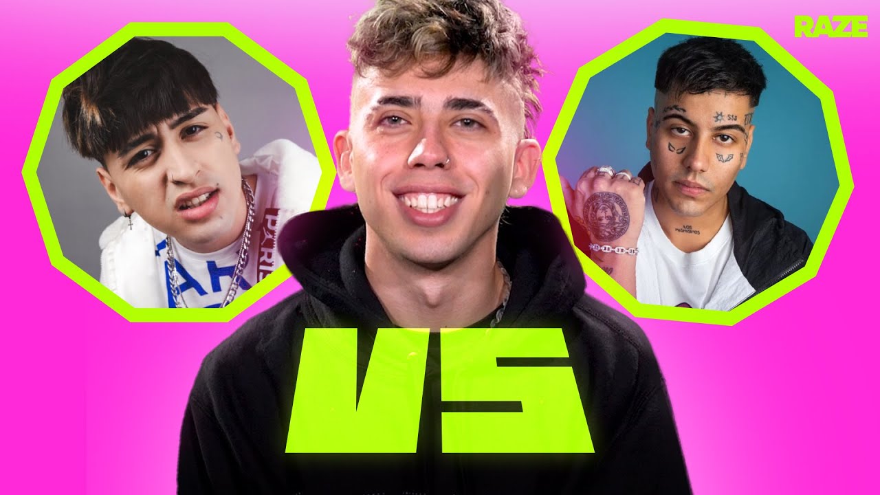 ¿TIAGO PZK O DUKI? ¿RUSHERKING O TULI ACOSTA? ¿ A QUIÉN ELIGE LUCK RA? | VERSUS RAZE