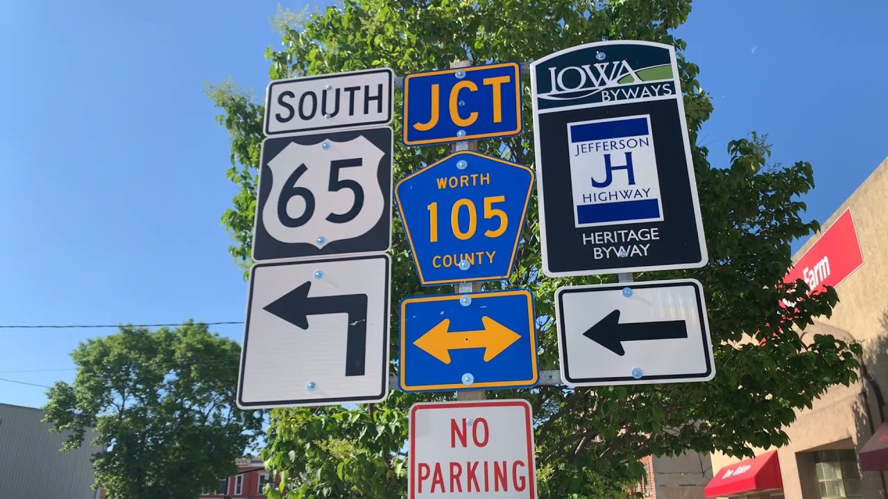 The Jefferson Highway North Iowa Tour