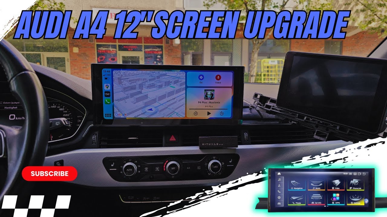 Audi A4 2017-2020 Android HeadUnit Big Screen upgrade