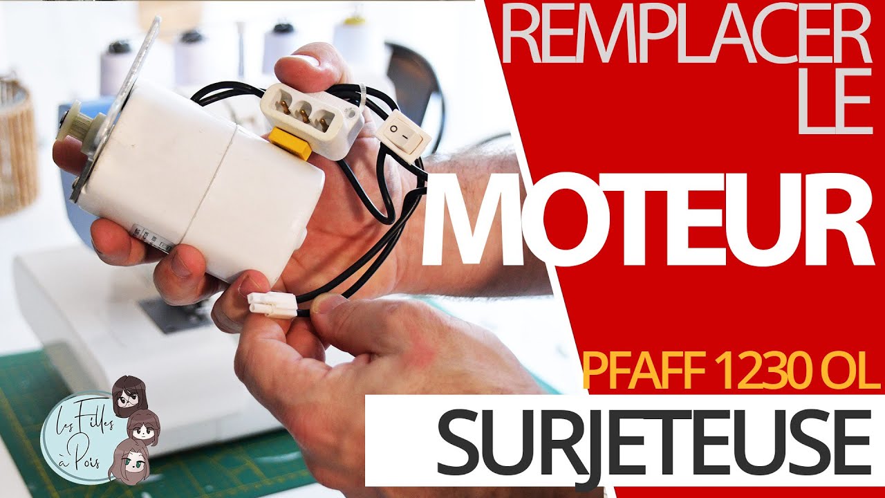 Замена двигателя оверлока PFAFF 1230 OL (Lidl) 🔧 - подробное руководство пользователя
