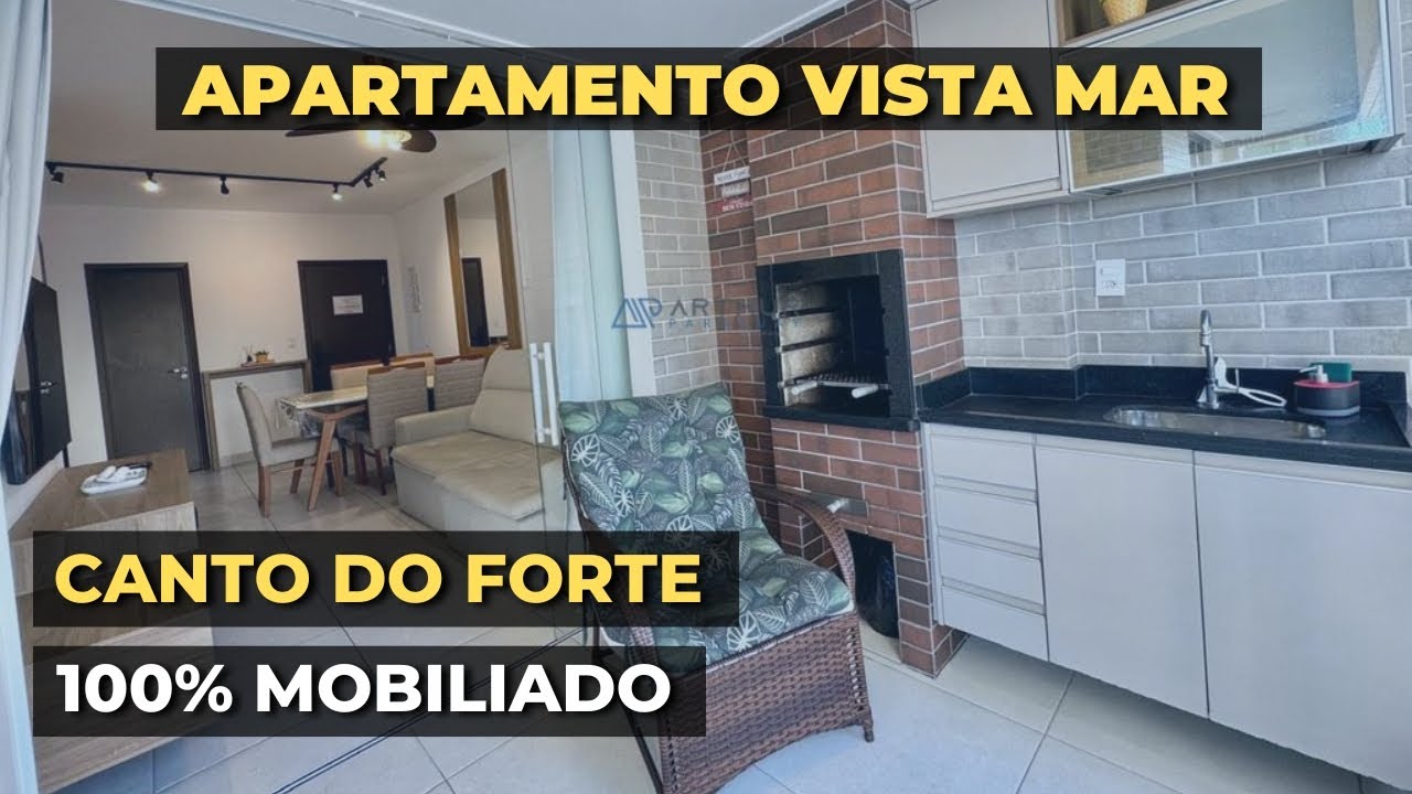 APARTAMENTO ALTO PADRÃO À VENDA NO CANTO DO FORTE - RESIDENCIAL PLAYA