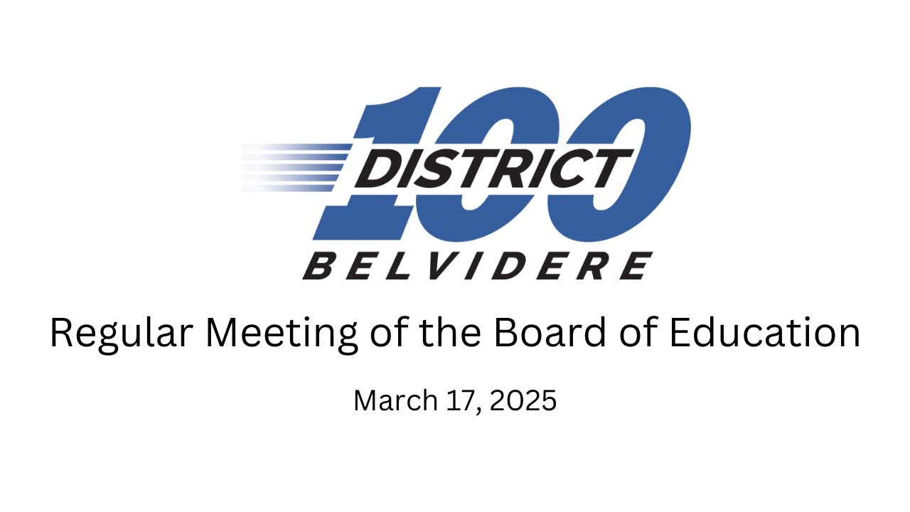 Regular Meeting of the Board of Education - March 17, 2025