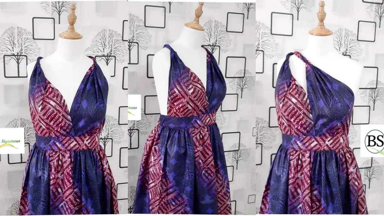How to make an INFINITY WRAP DRESS