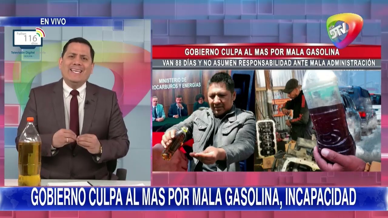 GOBIERNO INCAPAZ: Autoridades NO TIENEN RESPUESTAS al MAL COMBUSTIBLE, solo culpa al MASEl
