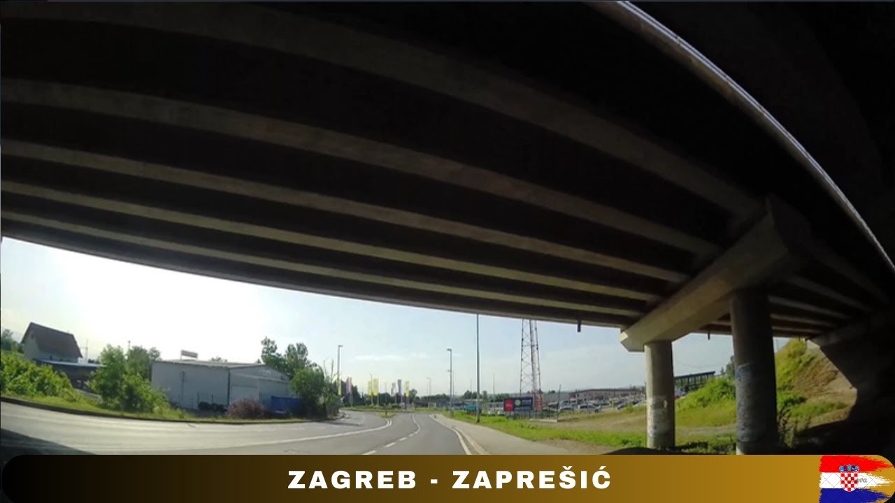 Driving in Croatia #38 - Day Drive from Zagreb to Zaprešić