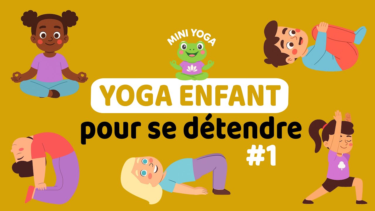 Se d&eacute;tendre gr&acirc;ce au yoga | en fran&ccedil;ais 🇫🇷  | Postures douces et fun pour enfants