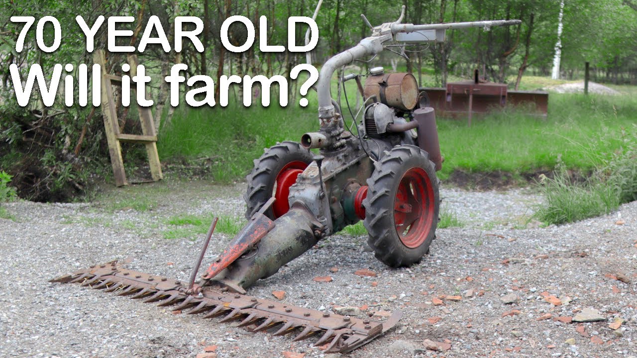 Can we rescue this 70year old grasscutter and farm with it?