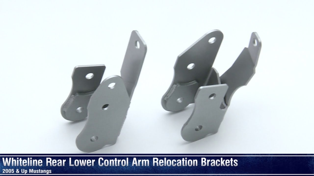 Mustang Whiteline Rear Lower Control Arm Relocation Brackets (05-14 All) Review