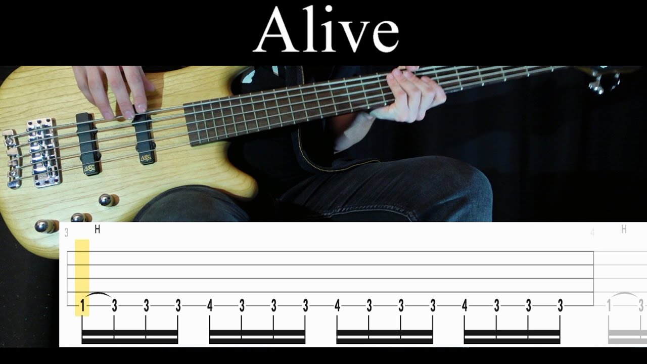 Alive (Korn) - Bass Cover (With Tabs) by Leo Düzey