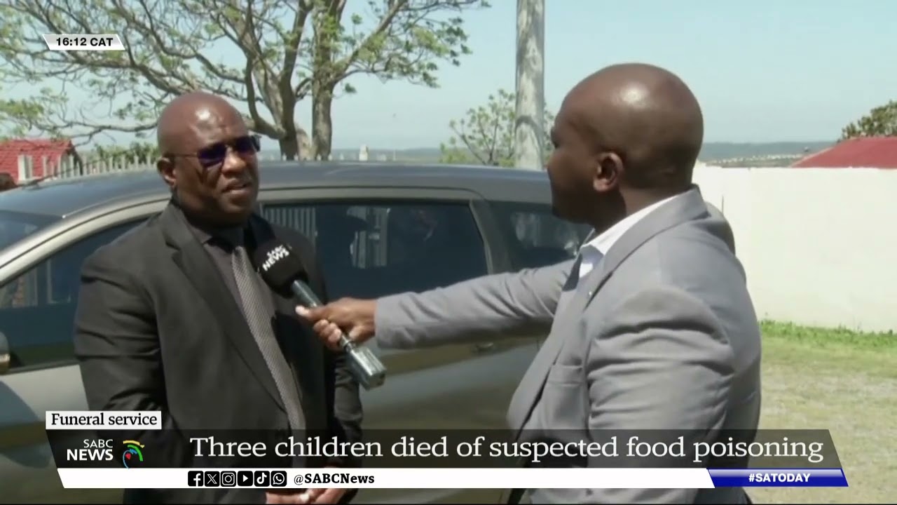 EC Premier attends funeral service of three children who died of suspected food poisoning