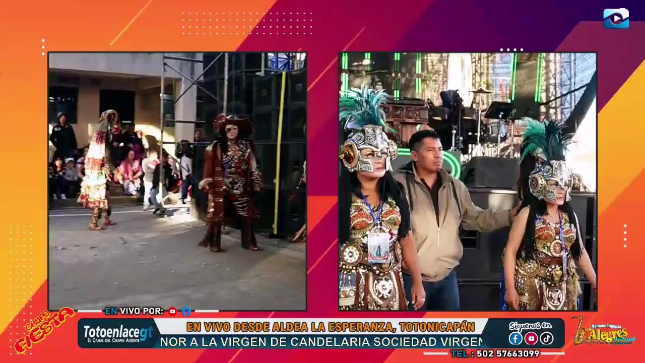 En vivo Concierto desde Aldea la Esperanza, Totonicapán
