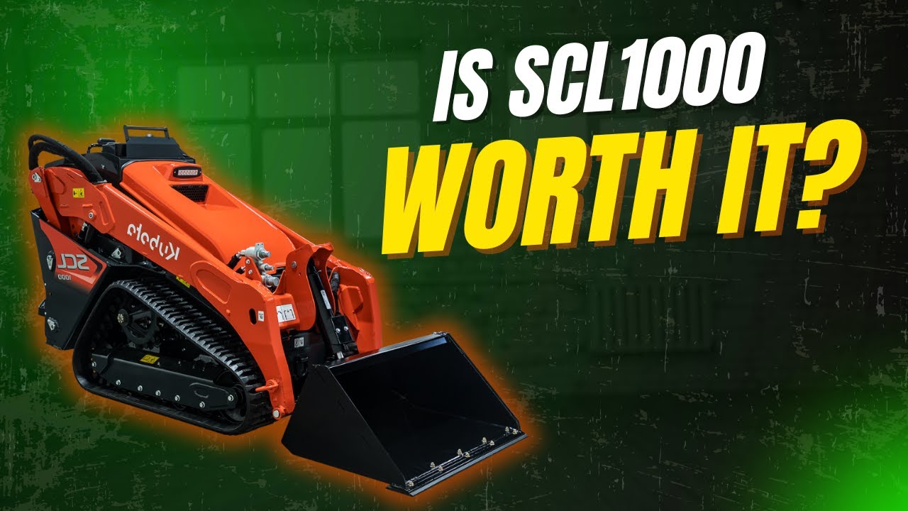 🌸 Flowerbed Transformation with the Kubota SCL1000 | Clean-Up & Maintenance