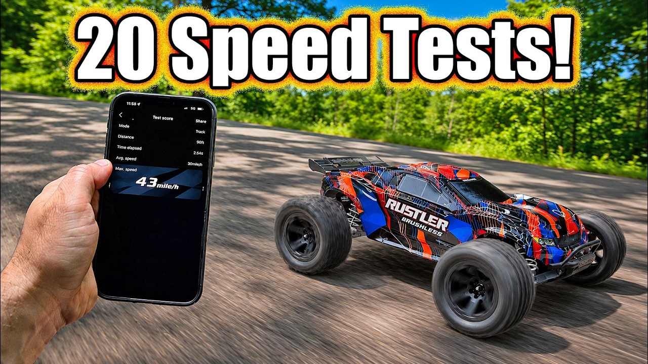 FAST R/C Cars Speed Test Compilation