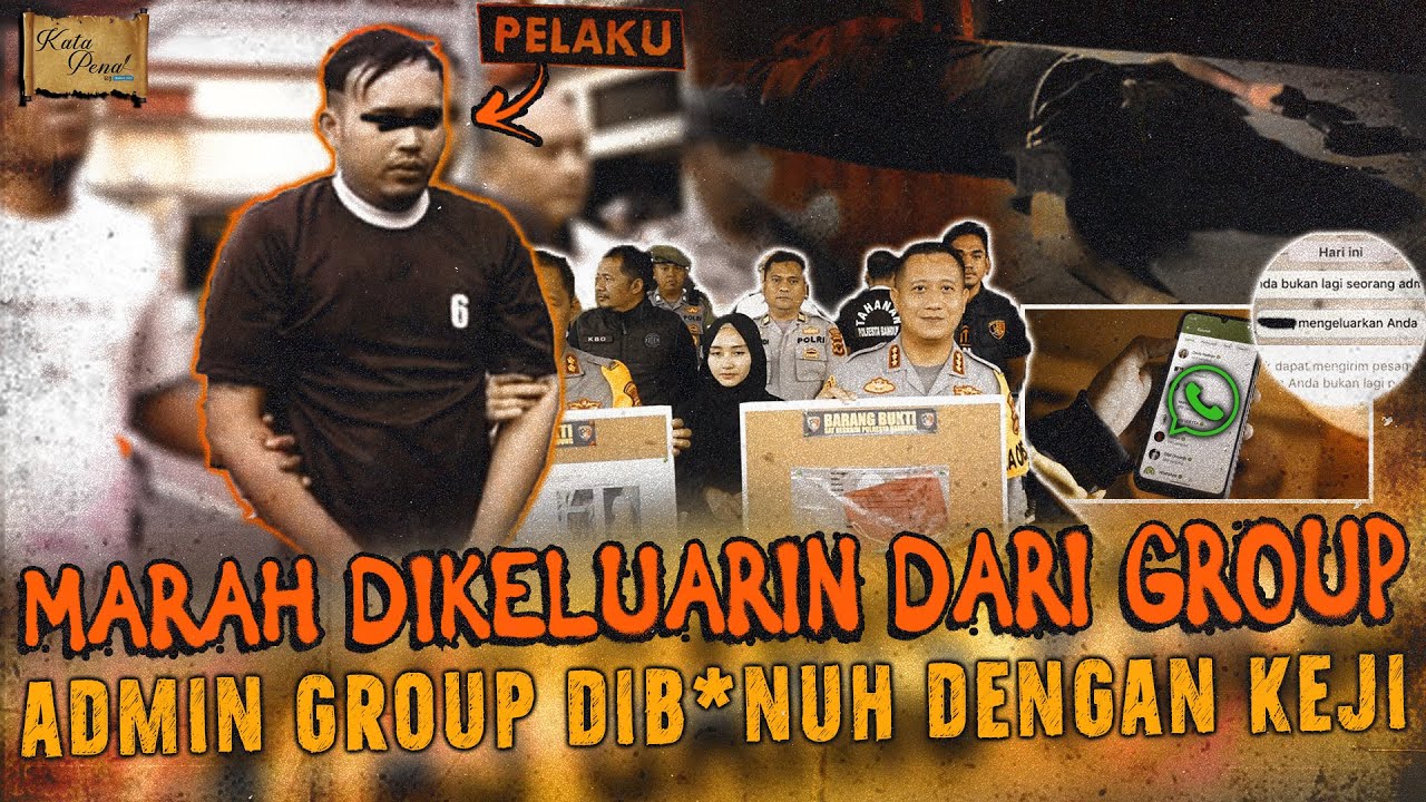 HANYA KARENA DIKELUARKAN DARI GROUP WHATSAPP ! NYAWA TEMAN MELAYANG