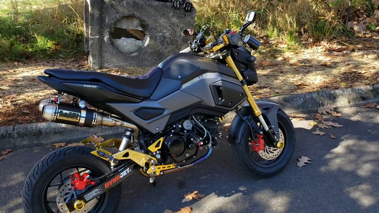 GROMZILLA gets the TAKEGAWA 181  Big bore kit and type-S camshaft