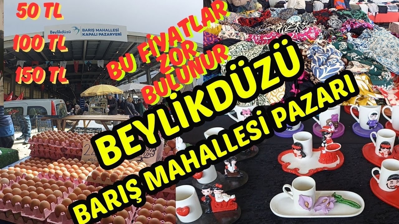 YENİ PAZAR BULUNDU..BEYLİKDÜZÜ BARIŞ MAHALLESİ  PAZARI