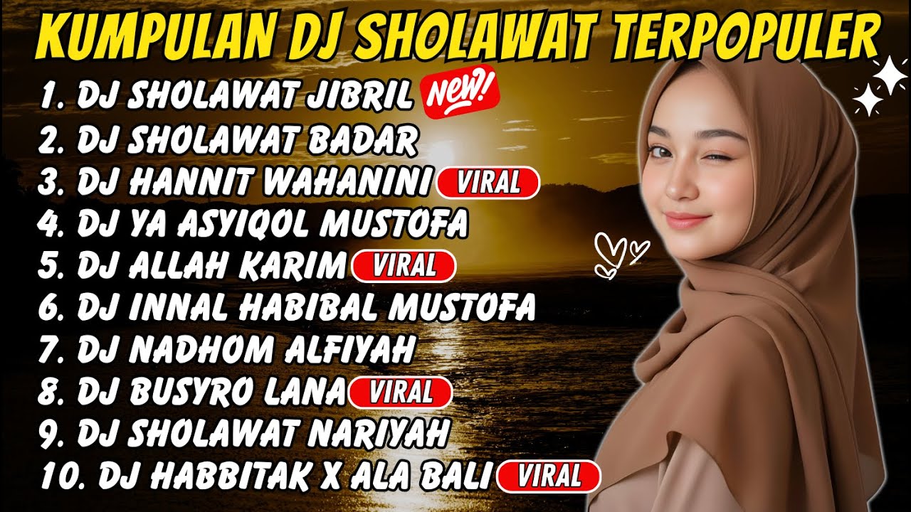 SHOLAWAT JIBRIL PENARIK REZEKI Versi DJ 2026 (Full Album)