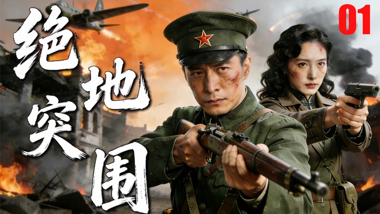 【超好看战争剧】绝地突围01|日军血洗山村不留活口，草莽猎户怒起带队绝地反杀