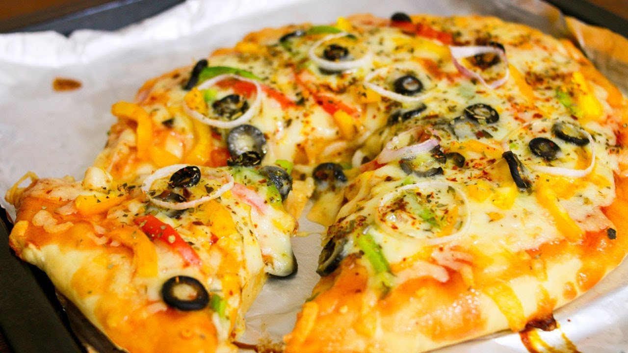 Veg Cheese Pizza || Veg Pizza Recipe || Homemade Veg Pizza Recipe || Vegetable Pizza Recipe