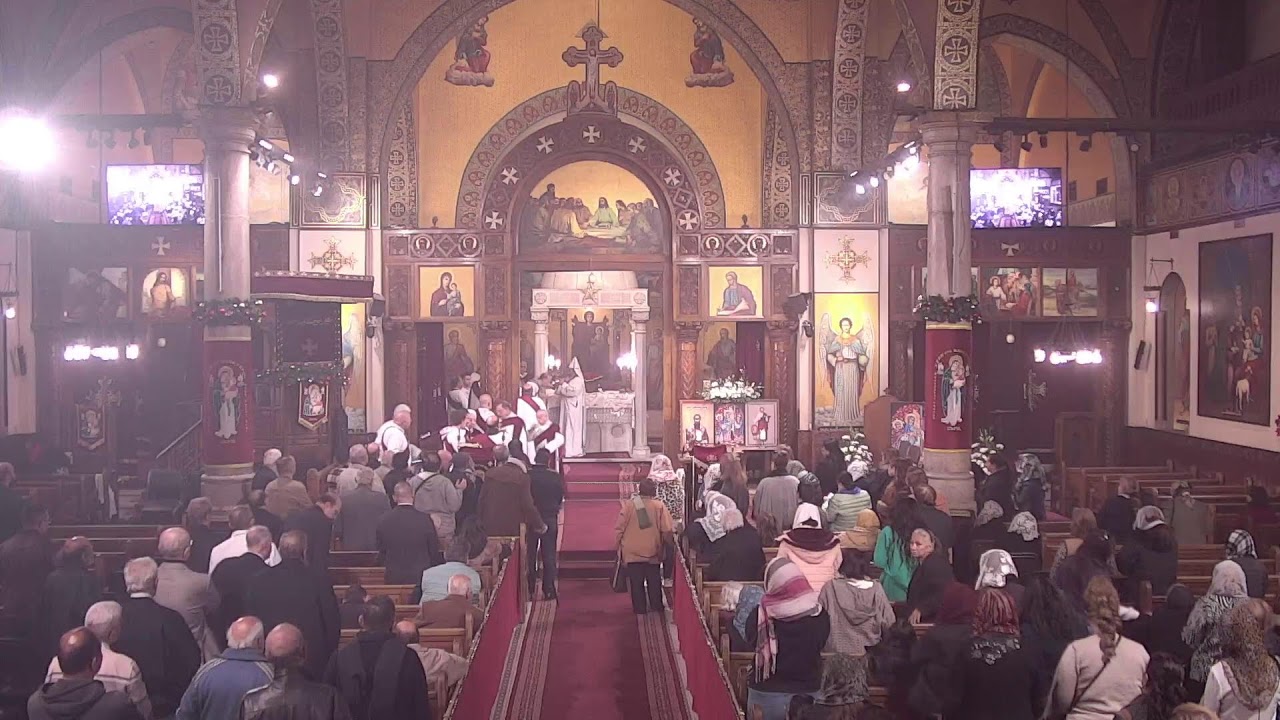 صلاة القداس الالهي - الاحد 14  يناير 2024 - كنيسة مارمرقس
