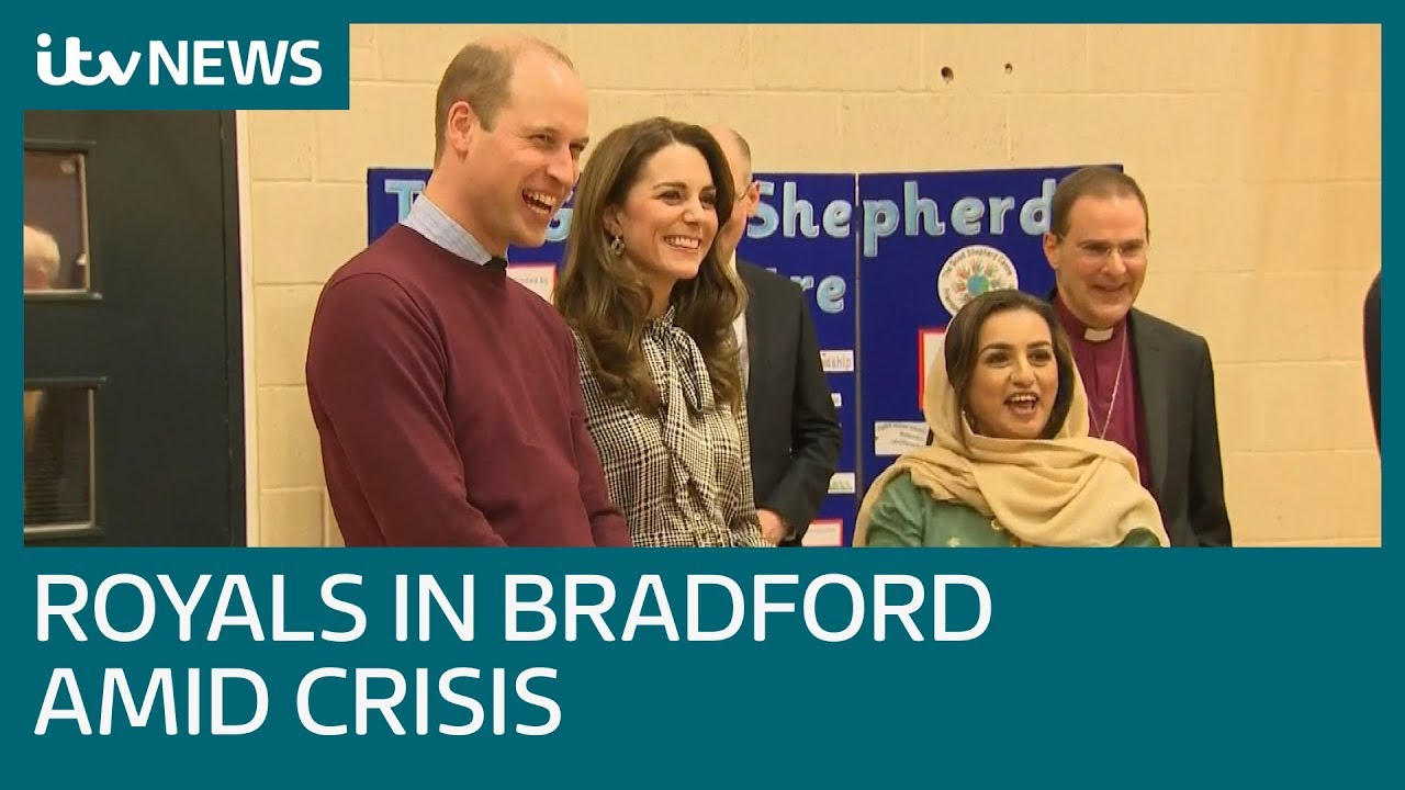 William and Kate visit Bradford amid tumultuous times for royals | ITV News