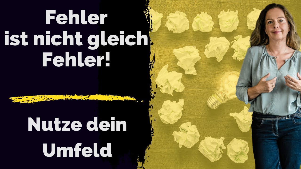 Hab eine gute Fehlerkultur!