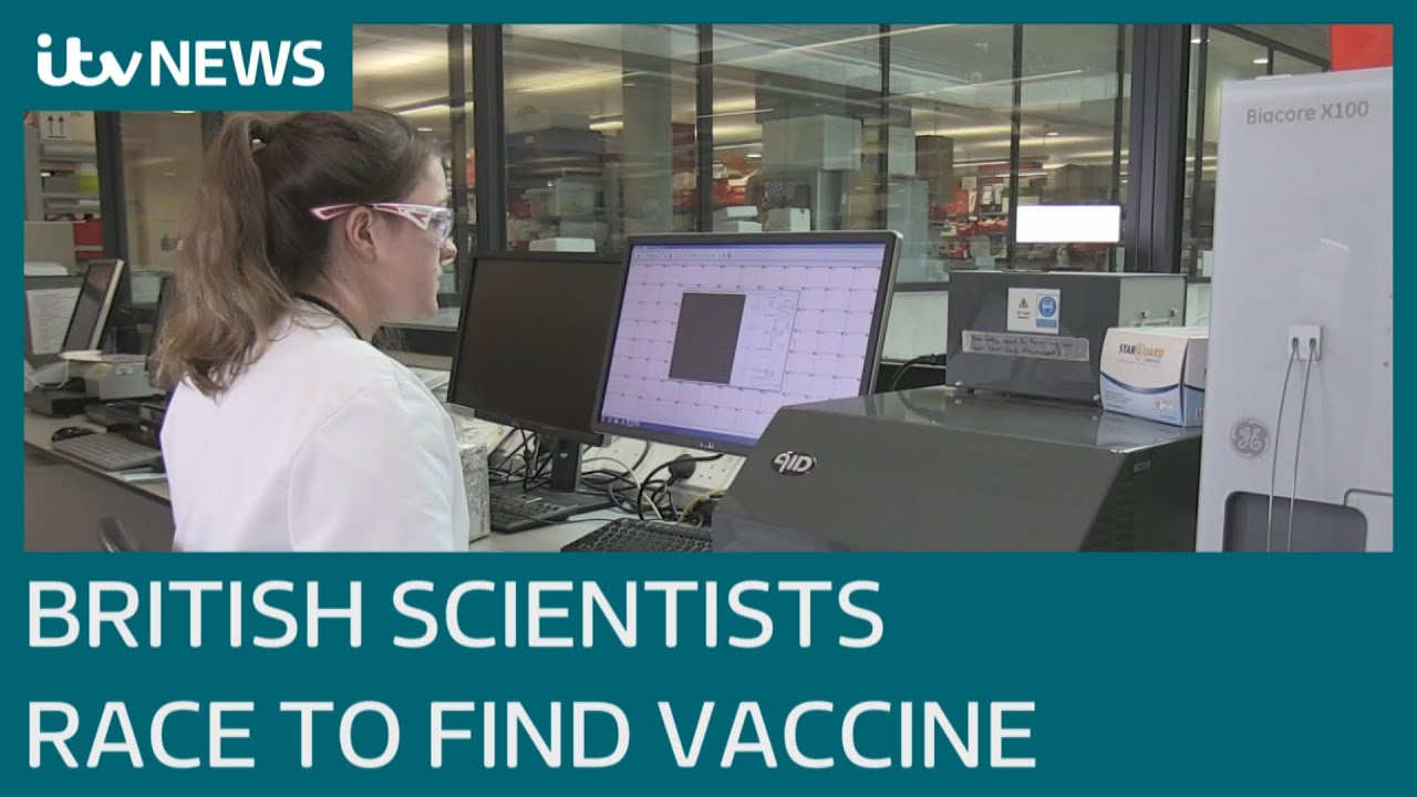 Inside the British lab racing to find a coronavirus vaccine | ITV News