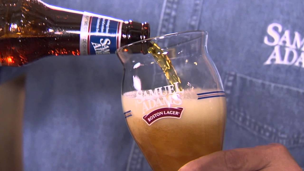 Sam Adams Boston Beer Glass