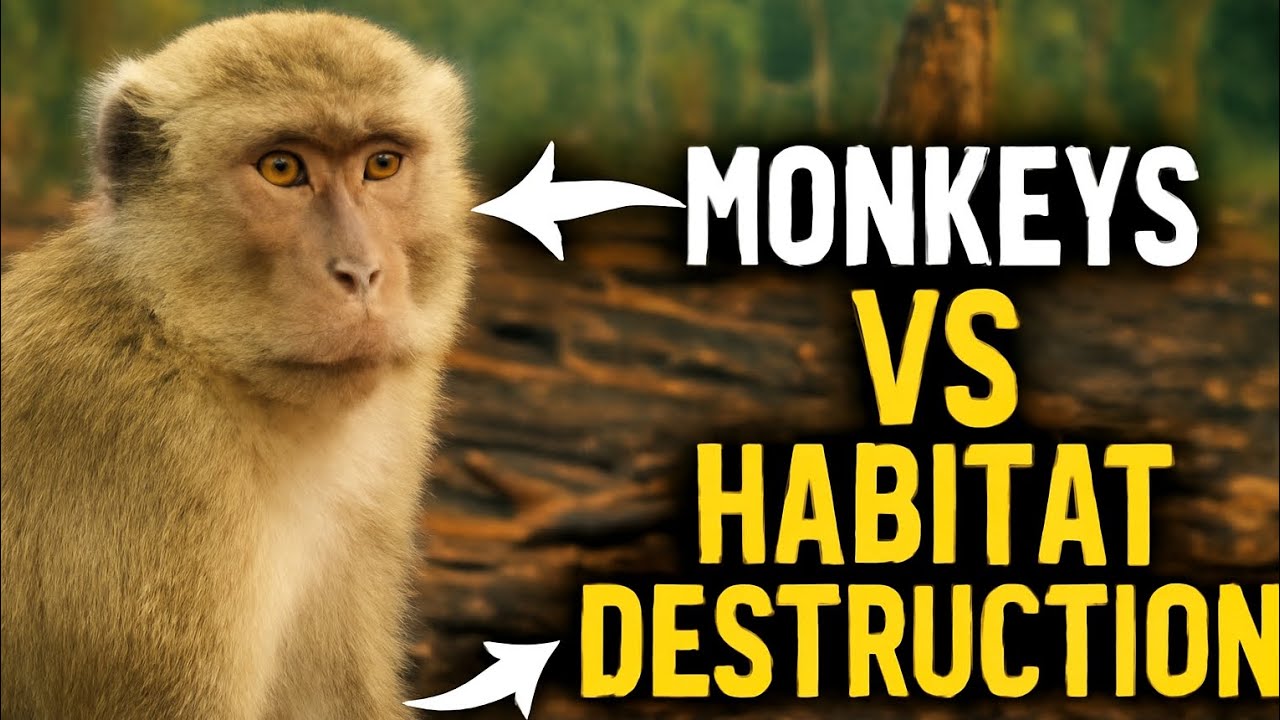 How Monkeys Have Adapted to Survive Their Habitats Destruction 