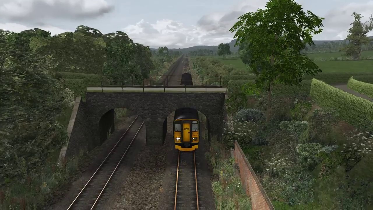 Devon Rails cab ride video - Crediton to Yeoford