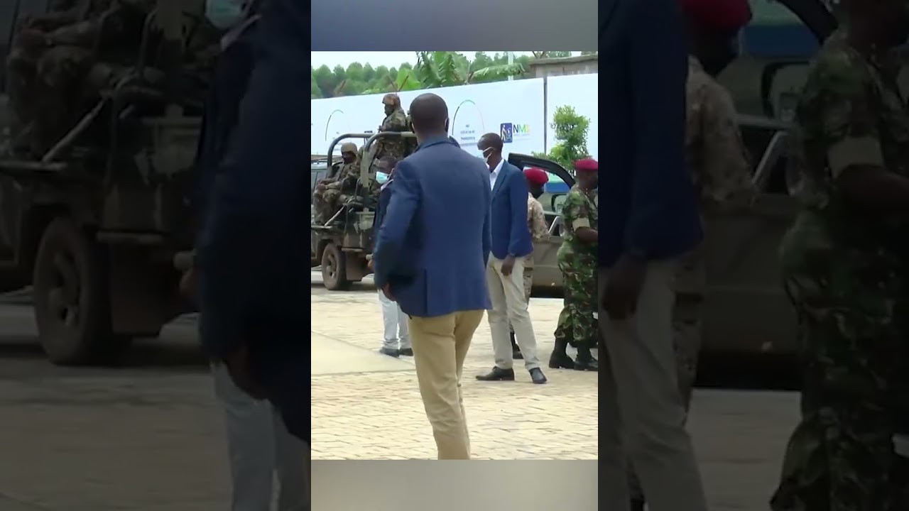 museven's security detail and how the behave #uganda