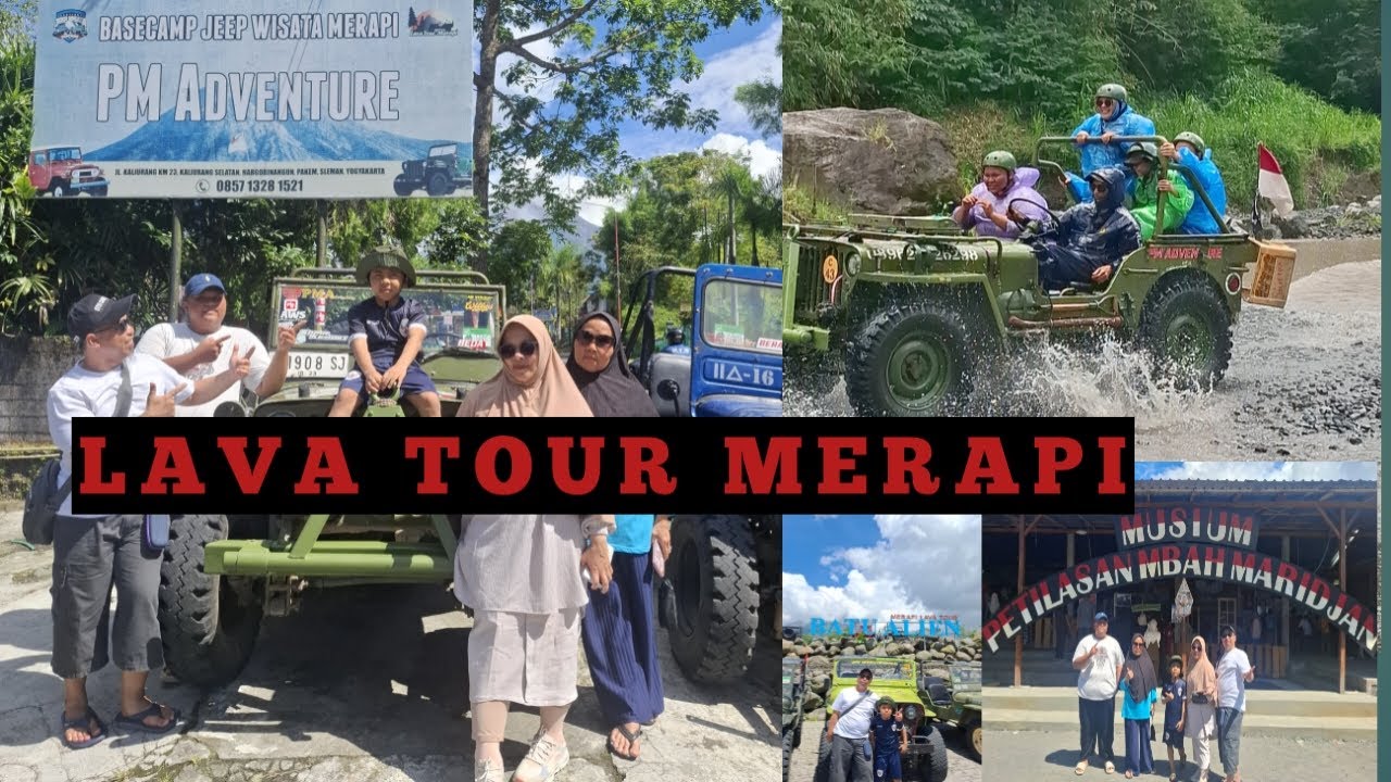 LAVA TOUR MERAPI II Wisata Jeep Seru 