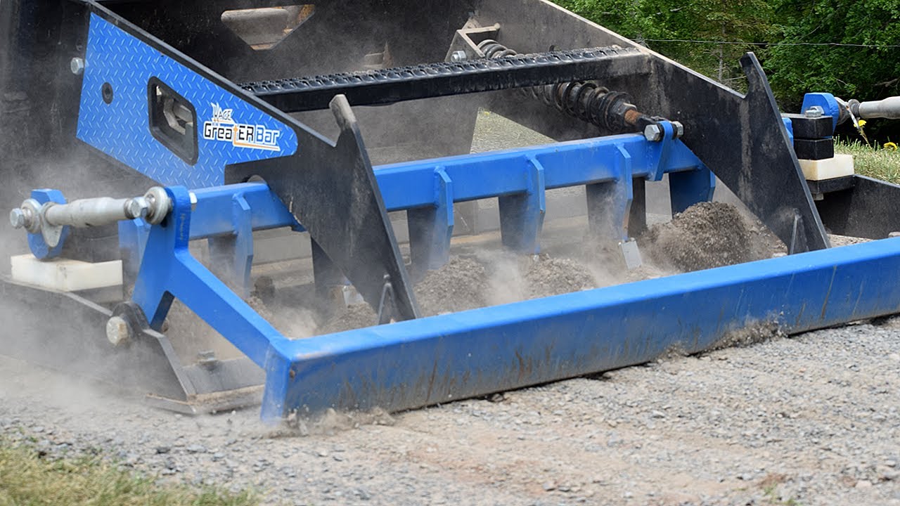 KAGE GreatER Bar Skid Steer Land Plane with Rippers - Features