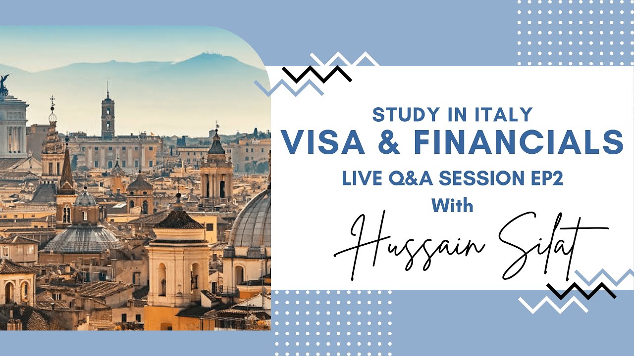 Visa & Financial Matters | Italy QnA Live Session EP2