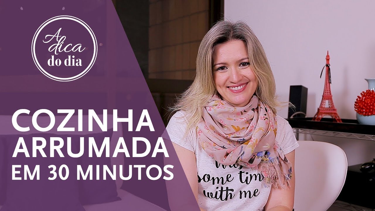 COMO ARRUMAR A COZINHA EM 30 MINUTOS | FLÁVIA FERRARI