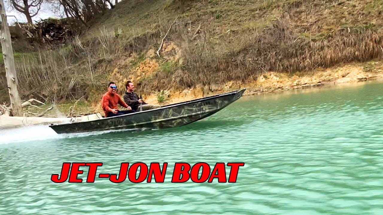 ИСПЫТАНИЕ РЕАКТИВНОГО ЛОДА JON BOAT — We Drag Racing