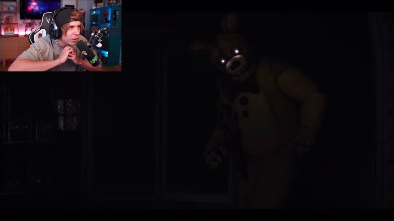 Rubius reacciona al Trailer (2do) de la película de FNAF