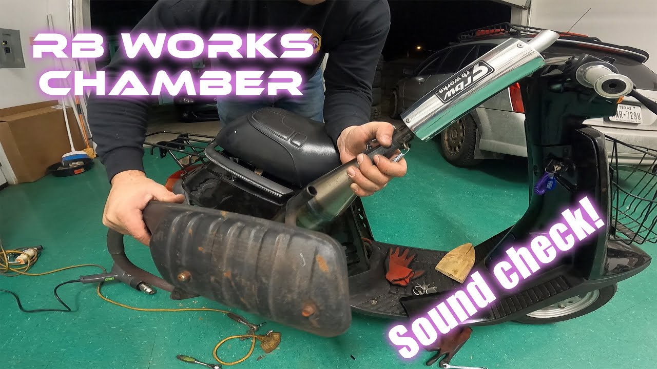 Transforming my 27V Jog with a JDM RB WORKS Chamber - Sound Check! (Gentsuki Jog part 3)