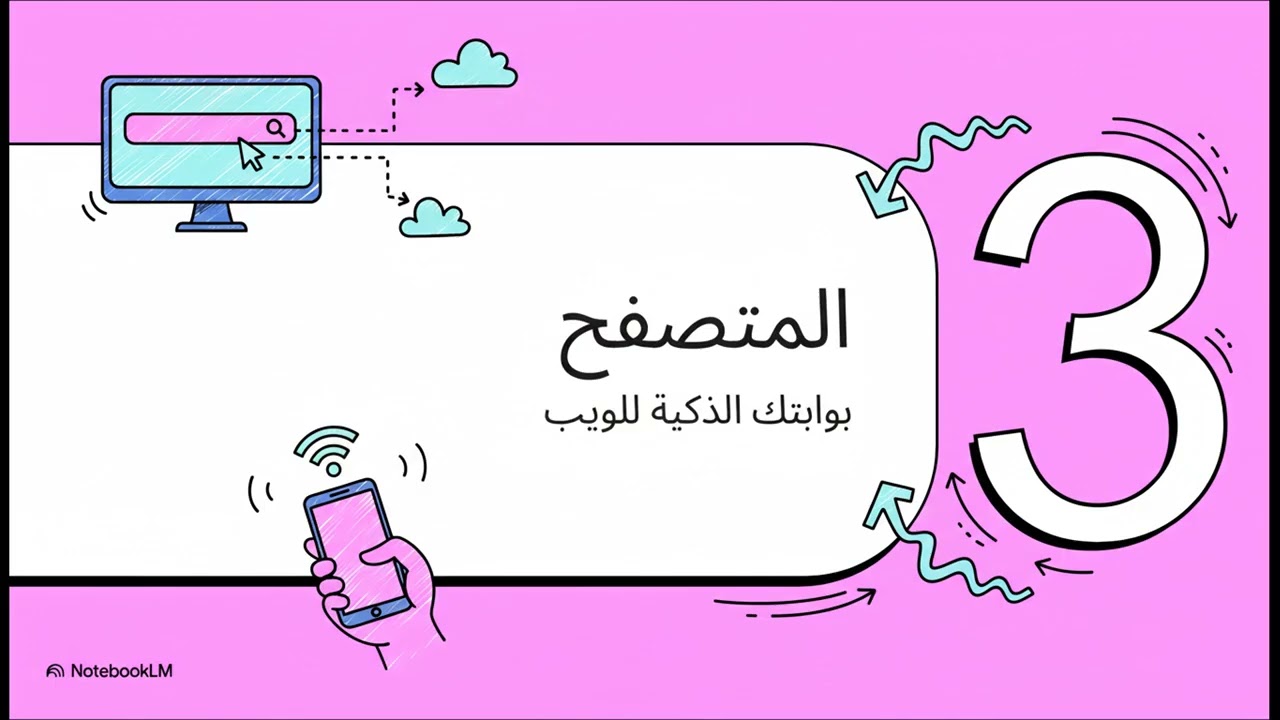 الصف الخامس الابتدائي ICT الوحدة الثالثة الدرسين الثالث والرابع