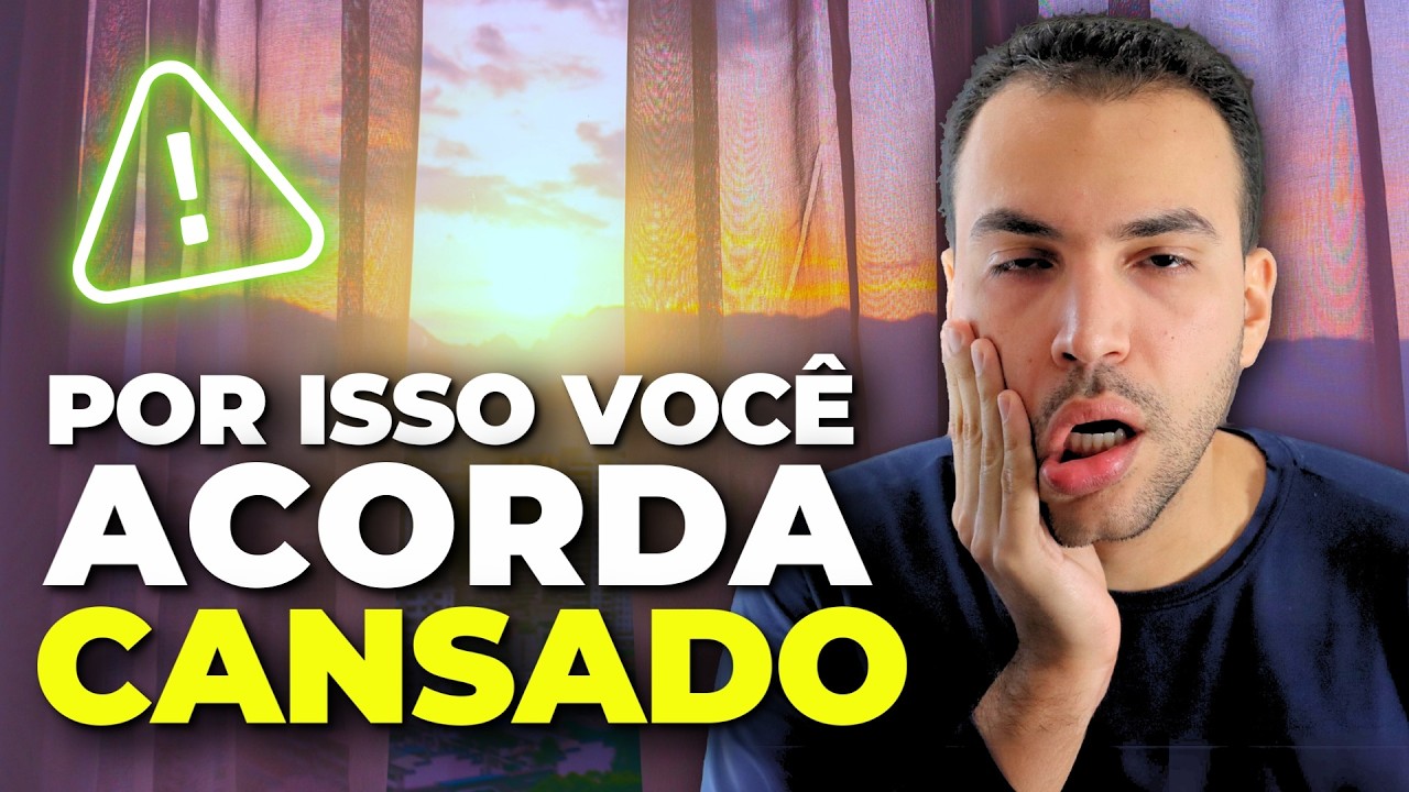 COMO ACORDAR SEM SONO E COM DISPOSIÇÃO
