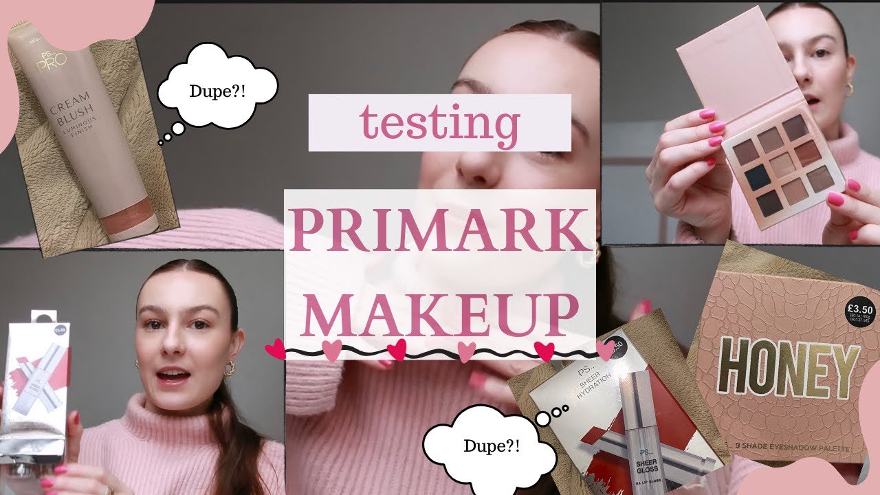 ￼ Testing PRIMARK MAKEUP with me  | - Ella Wynn