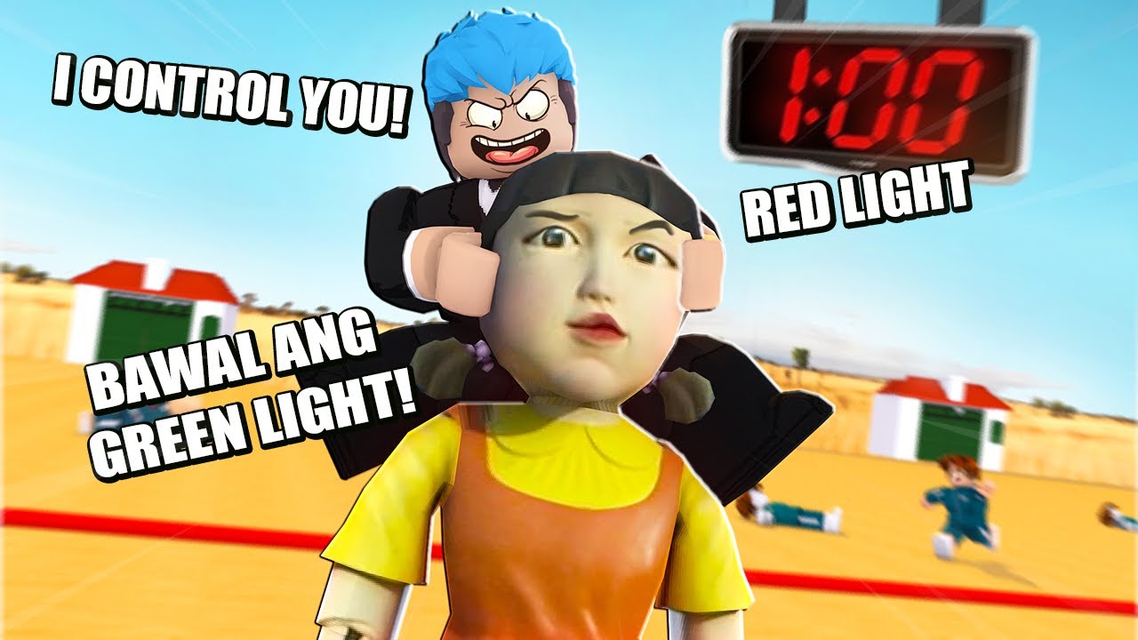 Squid Game Story | ROBLOX | AKO ANG NAG CONTROL SA DOLL NG GREEN LIGHT RED LIGHT!