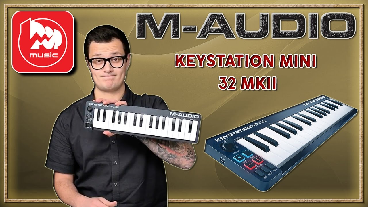 M-AUDIO KEYSTATION MINI 32 MKII - мини миди клавиатура