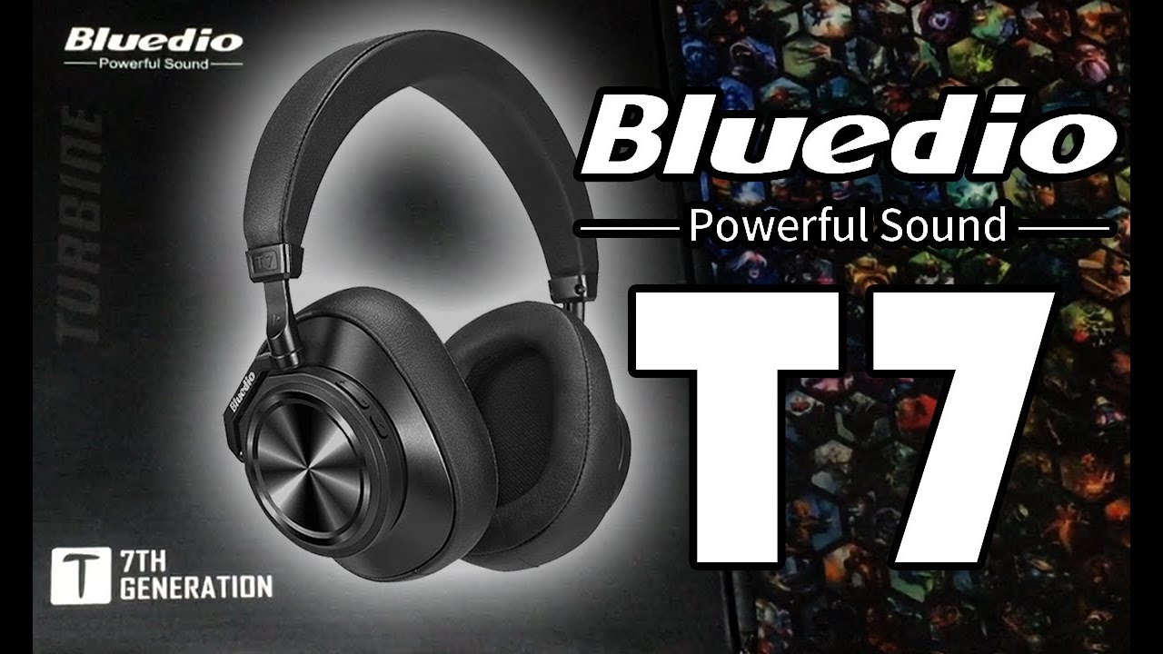 Bluedio Turbine 7-го поколения (Bluedio T7) &mdash; дешевая гарнитура | Распаковка, настройка/приложени...