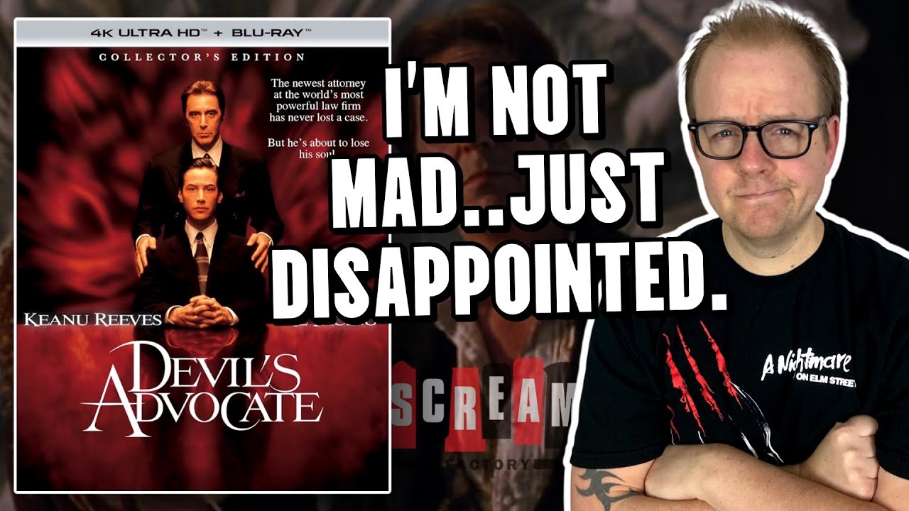 Обзор фильма «Адвокат дьявола» (1997) в формате 4K UHD | Scream Factory | Я не ЗЛЮСЬ… Я ПРОСТО ра...