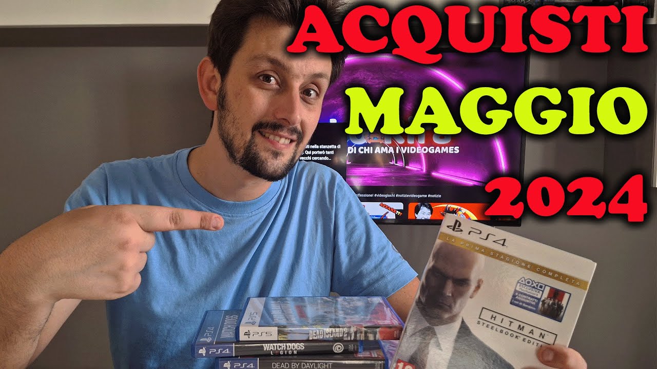 Acquisti Videogame Maggio 2024 - Videogiochi Ps4 & Ps5 - Steelbook